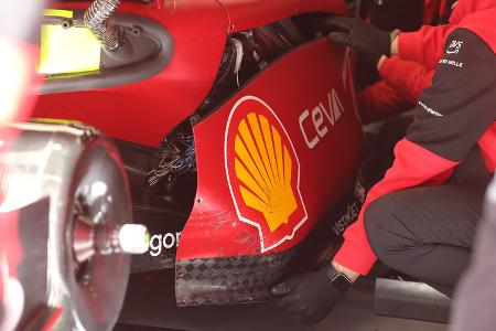 Carlos Sainz - Ferrari - Formel 1 - Test - Barcelona - 24. Februar 2022