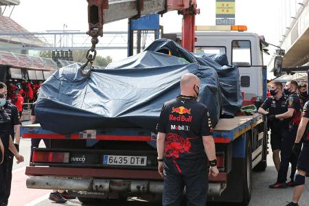 Sergio Perez - Red Bull - Formel 1 - Test - Barcelona - 24. Februar 2022