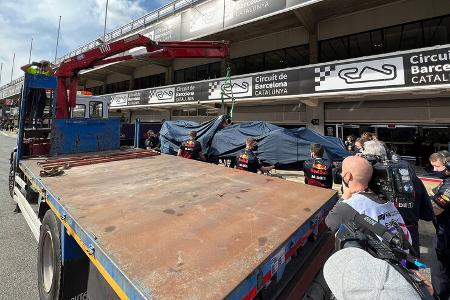 Sergio Perez - Red Bull - Formel 1 - Test - Barcelona - 24. Februar 2022