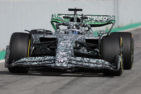 Valtteri Bottas - Alfa Romeo - Formel 1 - Test - Barcelona - 24. Februar 2022