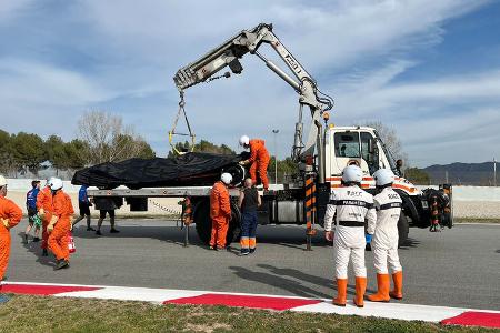 Nikita Mazepin - Haas - Formel 1 - Test - Barcelona - 24. Februar 2022