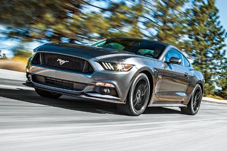 Ford Mustang, Frontansicht