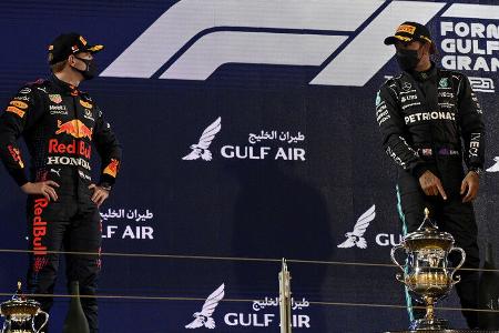 Max Verstappen - Lewis Hamilton - GP Bahrain 2021 - Formel 1