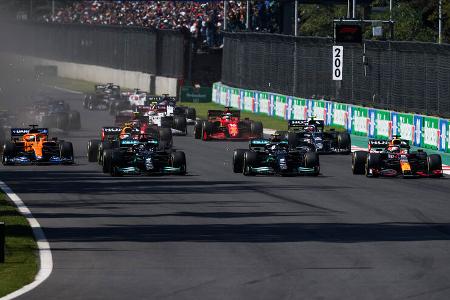 Start - GP Mexiko 2021 - Formel 1