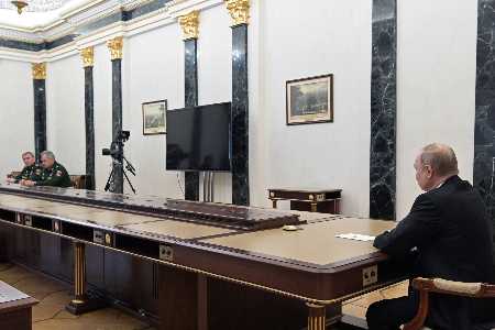 Putin, Sergei Shoigu, Valery Gerasimov