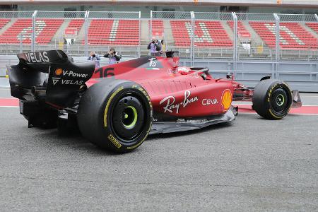 Charles Leclerc - Ferrari - Formel 1 - Test - Barcelona - 25. Februar 2022