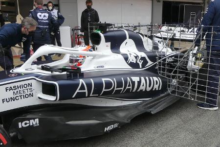 Pierre Gasly - Alpha Tauri - Formel 1 - Test - Barcelona - 25. Februar 2022