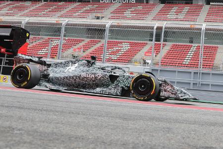Guanyu Zhou - Alfa Romeo - Formel 1 - Test - Barcelona - 25. Februar 2022