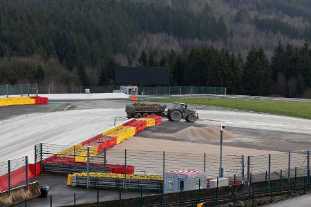 Spa-Francorchamps - Baustelle - 2022