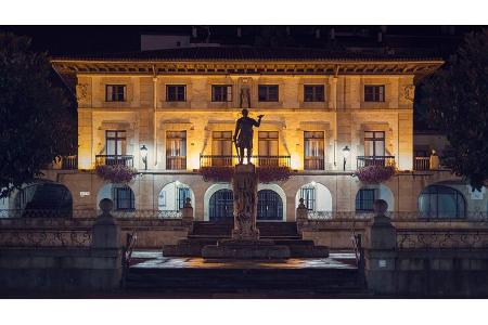 Gernika's City hall Plaza