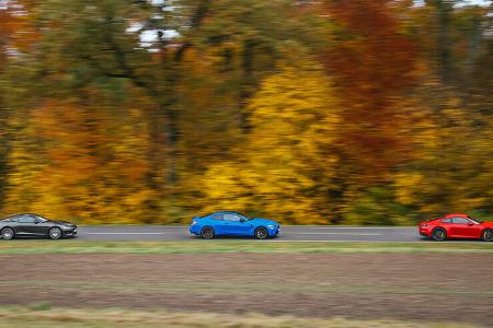 BMW M4 Competition xDrive, Jaguar F-Type R, Porsche 911 Carrera 4 GTS, Exterieur
