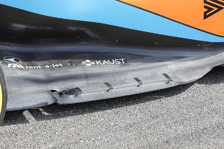McLaren - Unterboden - F1-Test - Barcelona 2022