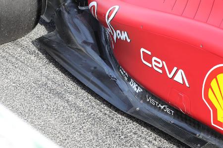 Ferrari - Unterboden - F1-Test - Barcelona 2022