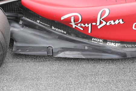 Ferrari - Unterboden - F1-Test - Barcelona 2022