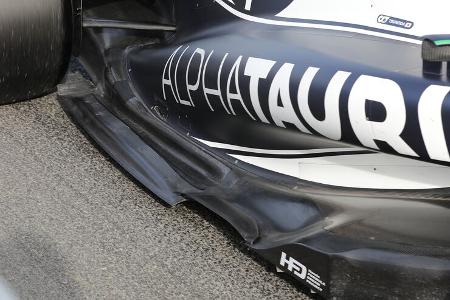 Alpha Tauri - Unterboden - F1-Test - Barcelona 2022