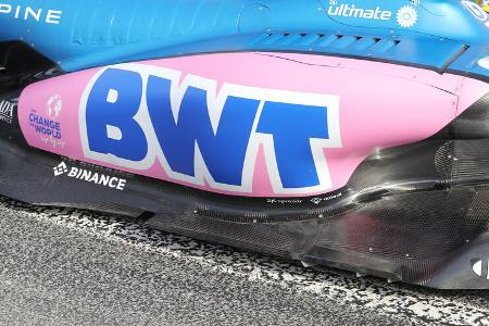 Alpine - Unterboden - F1-Test - Barcelona 2022