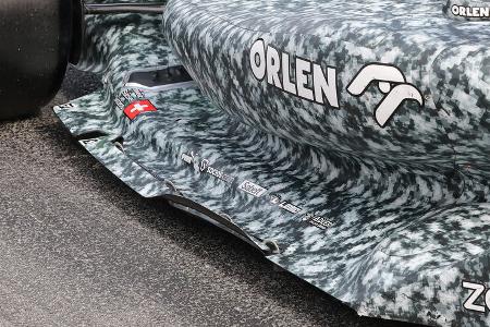 Alfa Romeo - Unterboden - F1-Test - Barcelona 2022