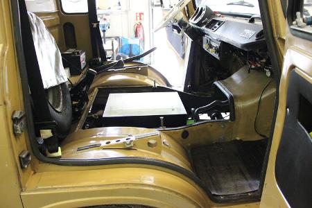 Barkas B 1000 Elektro innen