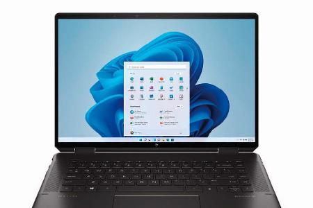 Beim HP Spectre x360 16 sorgt eine spezielle Software dafür, dass man während eines Videocalls nicht nur immer im Bild bleibt, sondern auch im besten Licht erscheint.