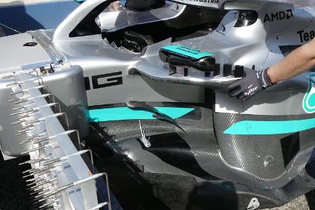 Mercedes W13 - Bahrain-Test - 2022