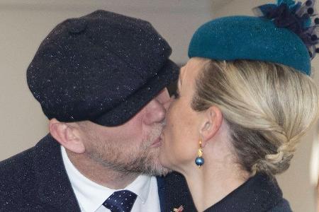 Queen-Enkelin Zara Tindall beim Knutschen mit Ehemann Mike