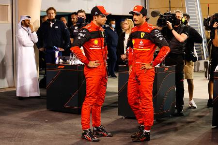 Leclerc - Sainz - GP Bahrain 2022 - Sakhir - Formel 1 - Qualifikation 
