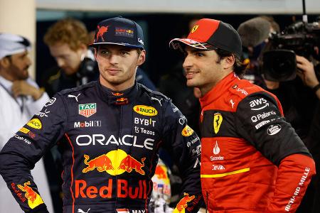 Verstappen - Sainz - GP Bahrain 2022 - Sakhir - Formel 1 - Qualifikation 