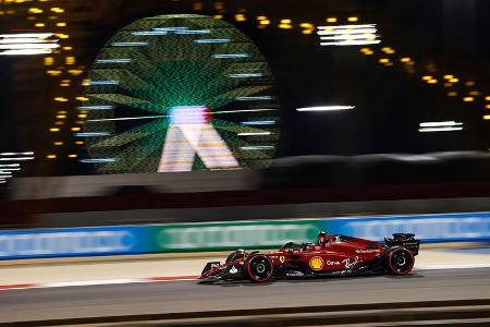 Carlos Sainz - Ferrari - GP Bahrain 2022 - Sakhir - Formel 1 - Qualifikation 