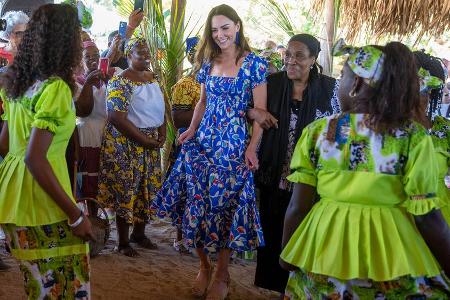 Prinz William und Herzogin Kate tanzen und machen Schokolade in Belize