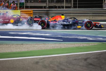 Verstappen - Leclerc - GP Bahrain 2022 - Sakhir - Rennen