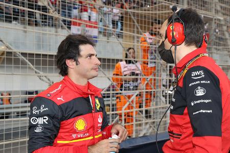 Carlos Sainz - Ferrari - GP Bahrain 2022 - Sakhir - Rennen