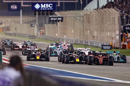 Start - GP Bahrain 2022 - Sakhir - Rennen