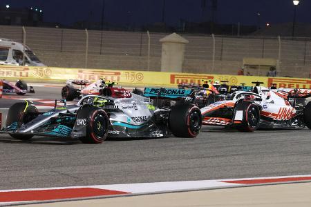 Lewis Hamilton - Mercedes - GP Bahrain 2022 - Sakhir - Rennen