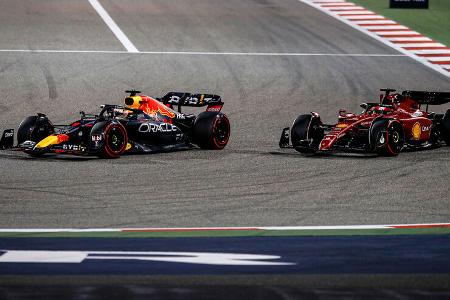 Verstappen - Leclerc - GP Bahrain 2022 - Sakhir - Rennen