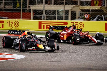 Verstappen - Leclerc - GP Bahrain 2022 - Sakhir - Rennen