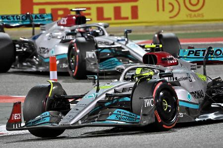 Lewis Hamilton - Mercedes - GP Bahrain 2022 - Sakhir - Rennen