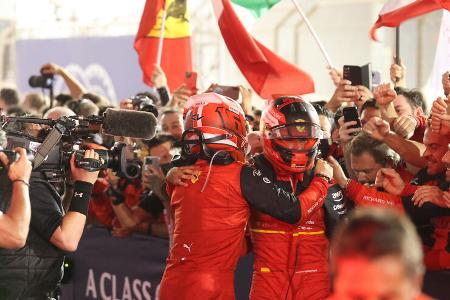 Sainz - Leclerc - GP Bahrain 2022 - Sakhir - Rennen