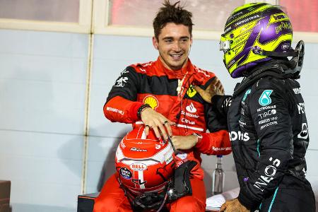 Leclerc - Hamilton - GP Bahrain 2022 - Sakhir - Rennen