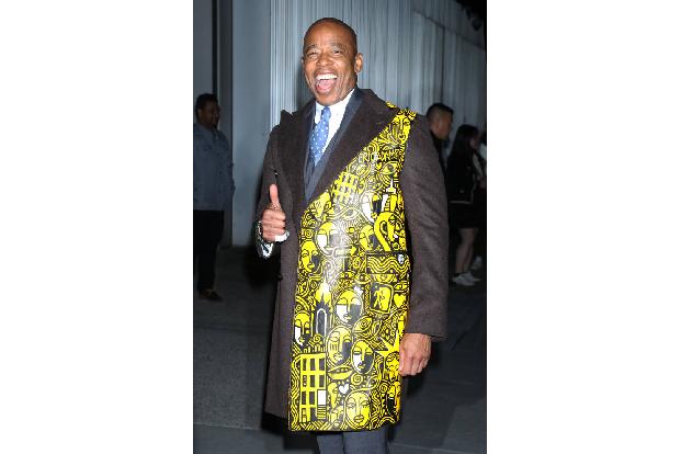 ...der New Yorker Bürgermeister Eric Adams schaute vorbei.