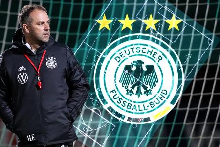 Für Hansi Flick und das DFB-Team stehen die Testspiele gegen Israel (26.3.) und gegen die Niederlande (29.3.) an. Vorab hagelte es allerdings Absagen: Die in den Kader berufenden Robin Koch (Corona-positiv), Karim Adeyemi (Muskelverletzung), und Serge Gnabry (grippaler Infekt) sind nicht mehr länger dabei. Für den Münchner rückt Julian Brandt nach. Joshua Kimmich soll indes nach der Geburt seines dritten Kindes nachreisen. Der Kader: