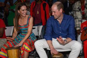 Tauchen, Trommeln, Tanzen: Kate und William lassen kein Abenteuer aus