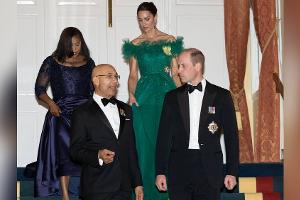 Prinz William hält in Jamaika eine emotionale Rede