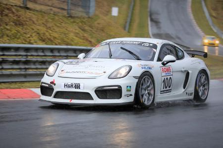 Porsche Cayman GT4 CS - Startnummer #100 - Pit Lane - AMC Sankt Vith - SP7 - NLS 2021 - Langstreckenmeisterschaft - Nürburgring - Nordschleife
