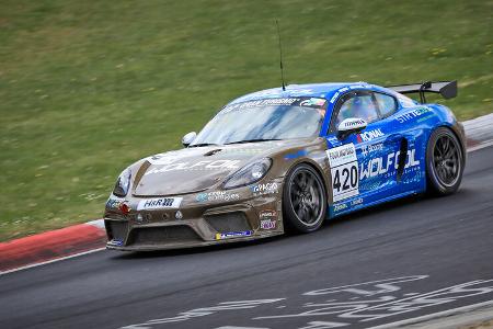 Porsche Cayman GT4 - Startnummer #420 - Four Motors GmbH - AT(-G) - NLS 2021 - Langstreckenmeisterschaft - Nürburgring - Nordschleife