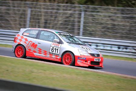 Honda Civic Type R - Startnummer #611 - H2 - NLS 2021 - Langstreckenmeisterschaft - Nürburgring - Nordschleife