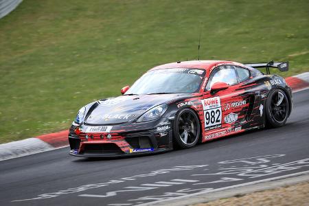 Porsche 718 Cayman GT4 CS - Startnummer #982 - G-Tech Competition - Cup3 - NLS 2021 - Langstreckenmeisterschaft - Nürburgring - Nordschleife