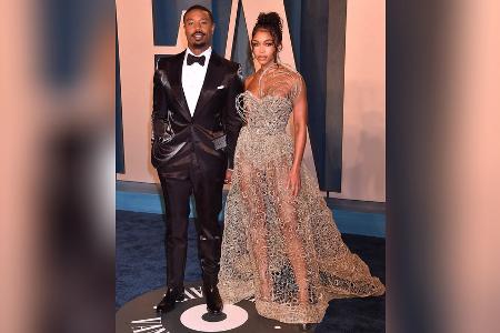 Michael B. Jordan und Lori Harvey: Red-Carpet-Debüt in der Oscar-Nacht