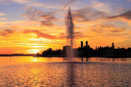 Die 15 schönsten Orte, um in Deutschland den Sonnenuntergang zu genießen Bodensee