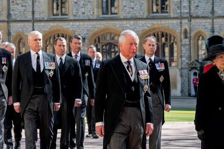Trauergottesdienst für Prinz Philip: Die Royals tragen keine Uniform
