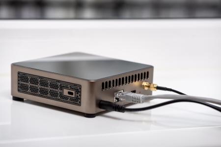 Ein Miner direkt am Fenster.